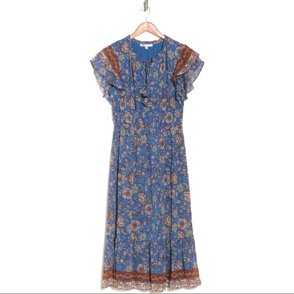 NWT Floral Print Flutter Sleeve Midi Dress
DR2 BY DANIEL RAINN Formal Casual S - Picture 2 of 7